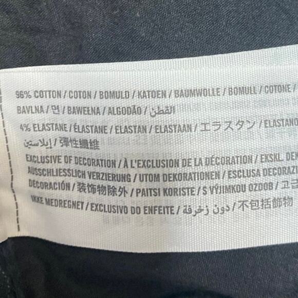 Hollister Multicolor Plaid Checkered Straight Leg High Waist Trousers Pants M - Picture 5 of 5